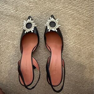 Amina Muaddi begum slip back pump